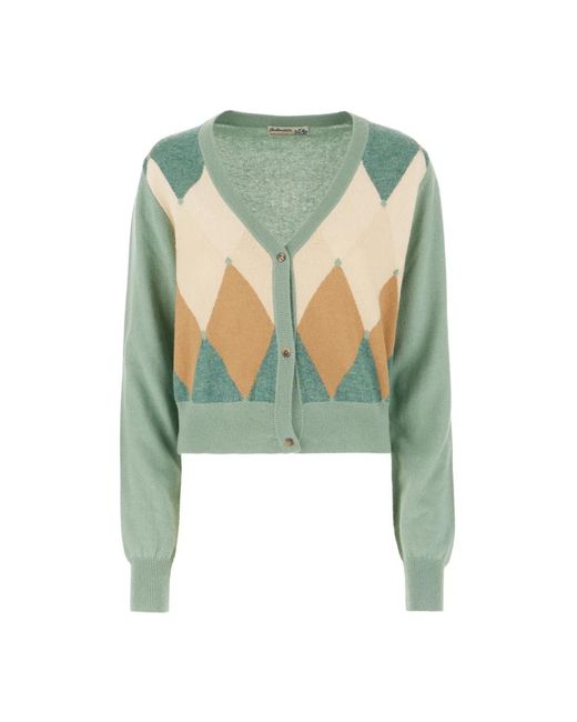 Ballantyne Green Cashmere Knitwear