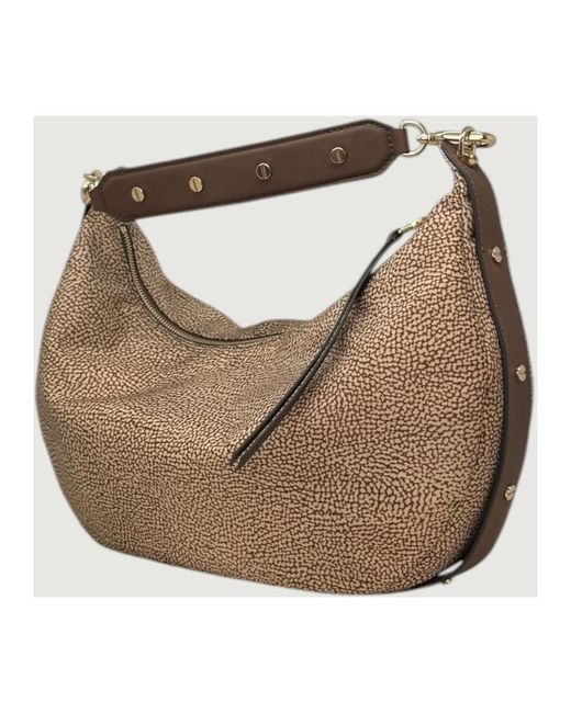 Shoulder Bags di Borbonese in Brown