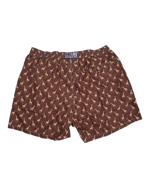 Mc2 Saint Barth Brown Beachwear for men