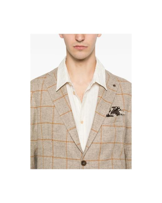Tagliatore Natural Blazers for men