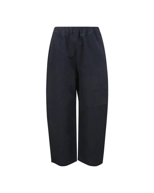 Sofie D'Hoore Blue Cropped Trousers