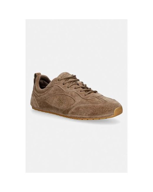 Tory Burch Brown Field Sneaker