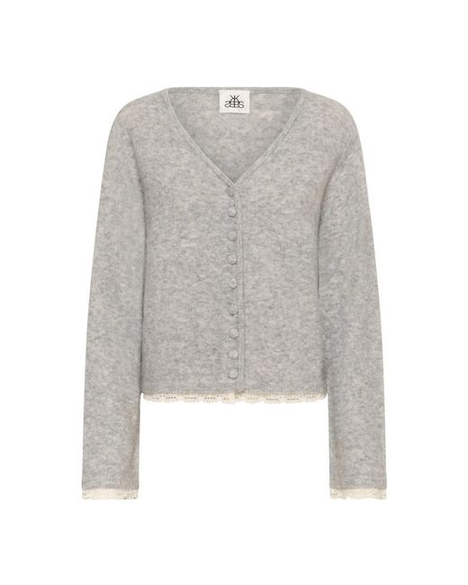 Cardigans Karen By Simonsen de color Gray