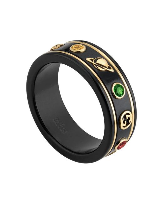 Gucci Black Icon Ring