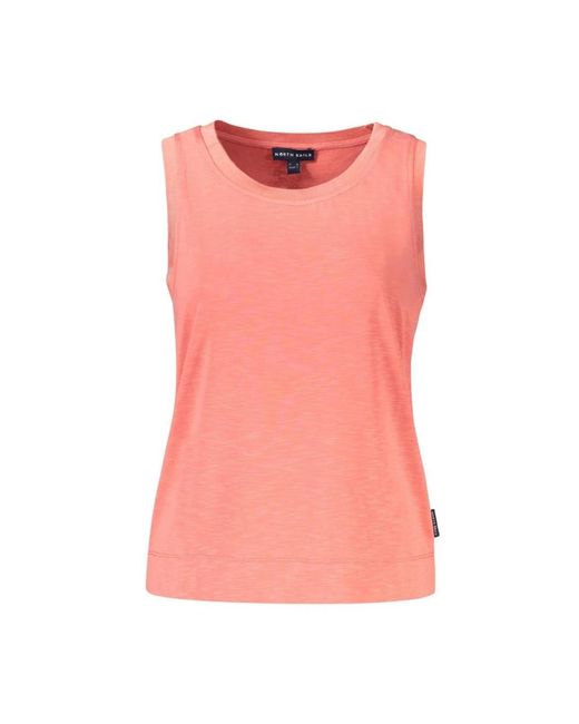 North Sails Pink Sleeveless Tops