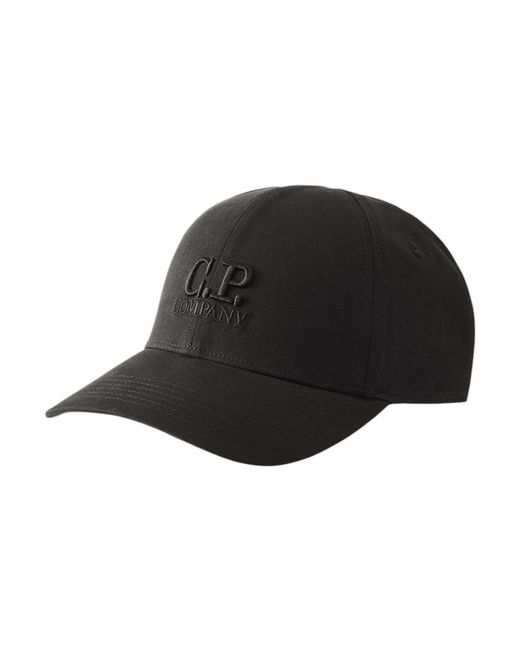 Caps di C P Company in Black da Uomo