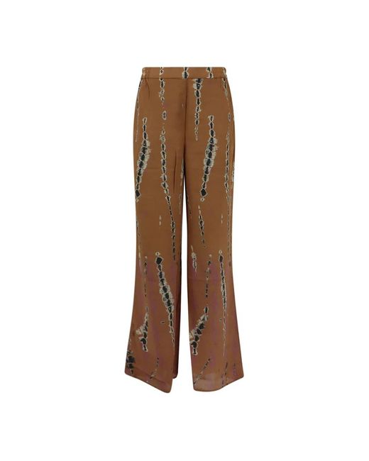 Mes Demoiselles Brown Wide Trousers