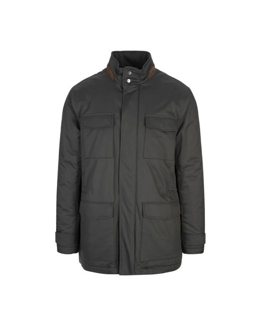 Light Jackets Kiton de hombre de color Gray