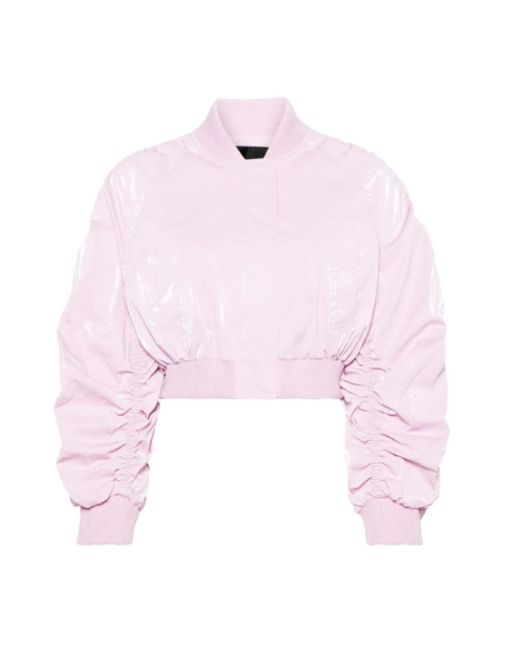 Pinko Pink Bomber Jackets
