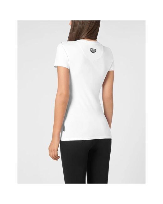 Philipp Plein T-Shirts in het White