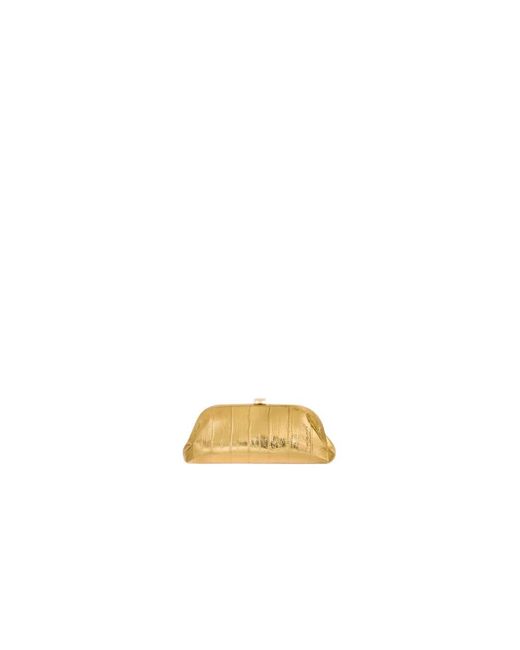 Alberta Ferretti Metallic Clutches