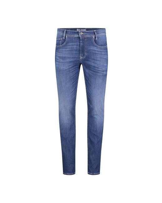M·a·c Ultimate Driver Jeans in het Blue voor heren