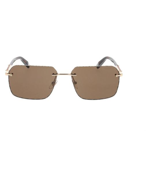 Chopard Accessoires ,Geel ,Stijlvolle Zonnebril Voor Zonnige Dagen in het Gray