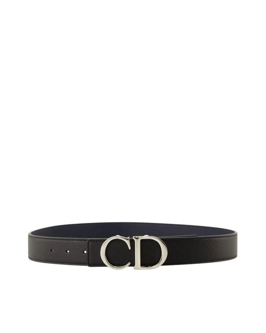 Dior Black Belts for men