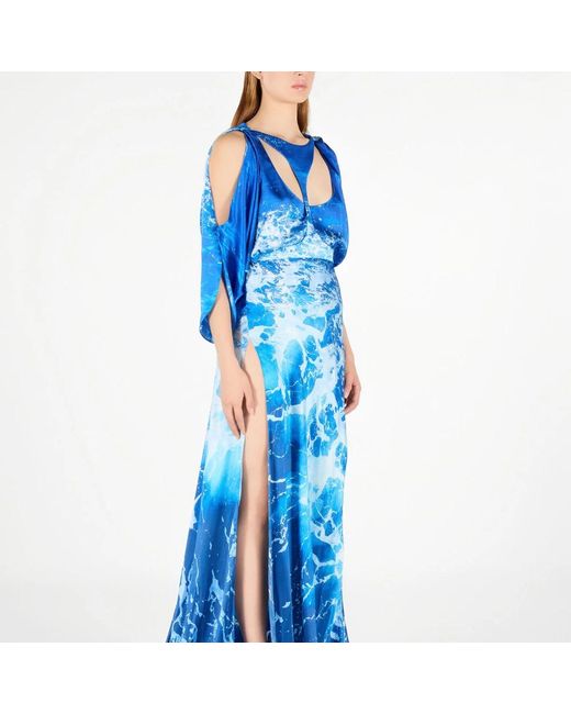 Roberto Cavalli Blue Gowns