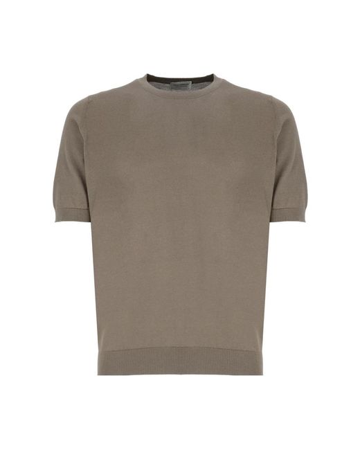 John Smedley Gray T-Shirts for men