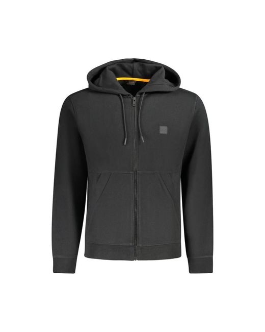 HUGO Black Zip-Throughs for men
