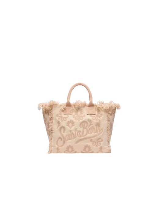 Mc2 Saint Barth Natural Shopping Bags