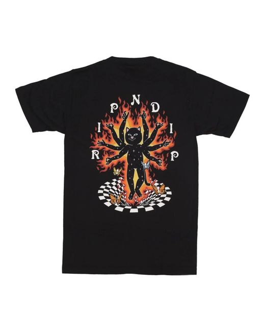 T-Shirts RIPNDIP de hombre de color Black