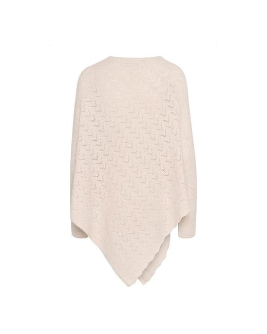 Cream Natural Ponchos