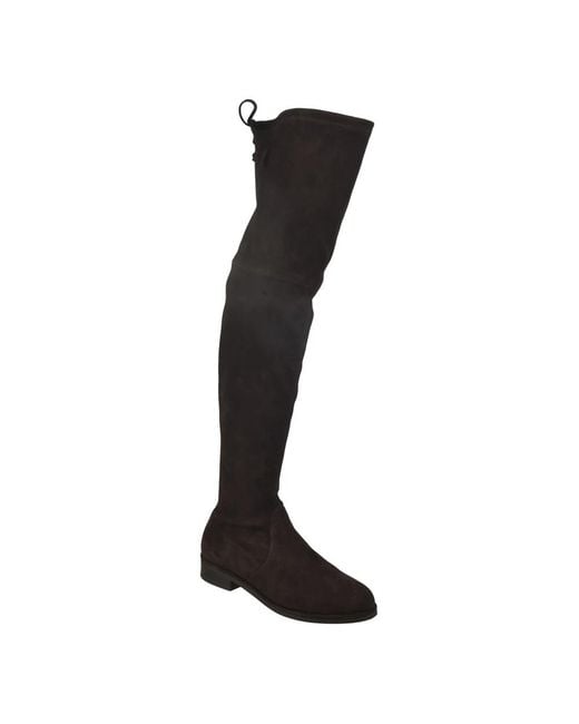Stuart Weitzman Black Over-The-Knee Boots