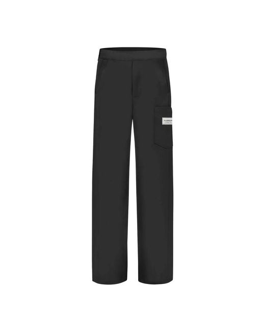 Pantaloni su misura per di flâneur in Black da Uomo