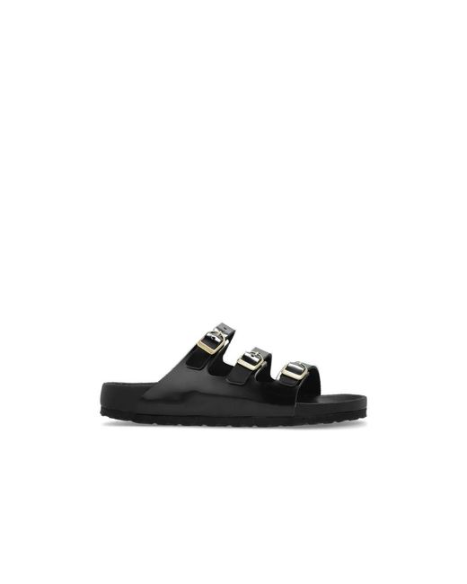 Birkenstock Black Sliders