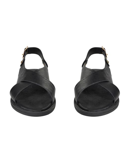 Sofie Schnoor Black Flat Sandalen