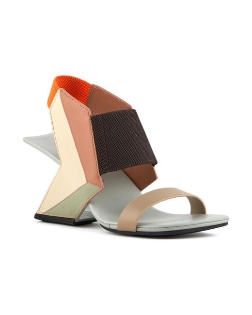 United Nude Brown High Heel Sandals