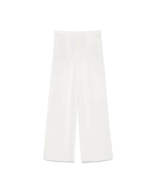 Wide Trousers Barbara Bui en coloris White