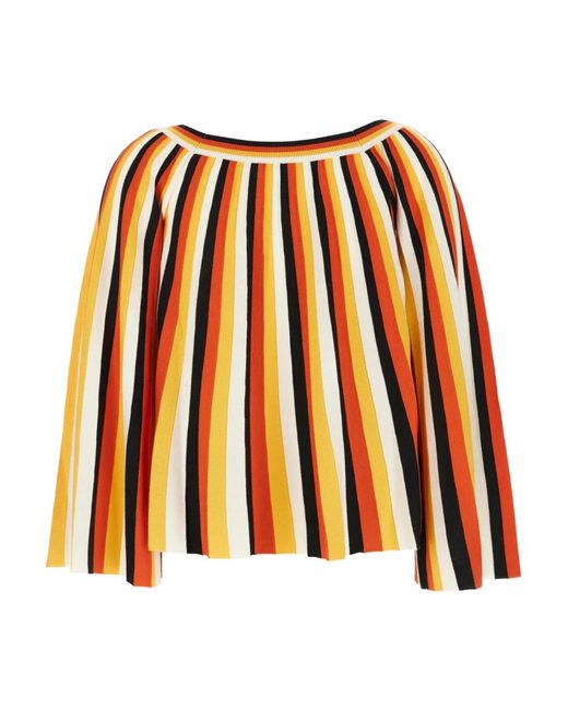 Chloé Orange Blouses