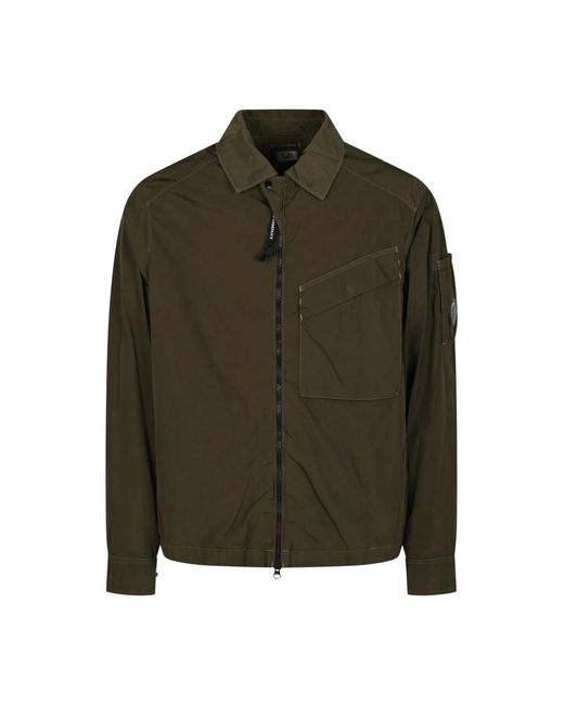 C P Company Green Light Jackets for men