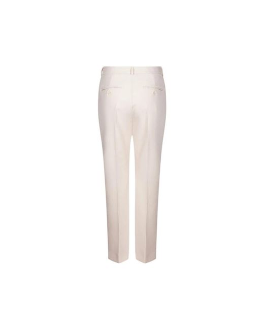 Weekend by Maxmara White Cropped Trousers