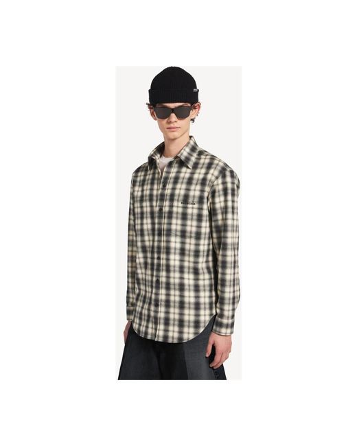 Balenciaga Gray Casual Shirts for men