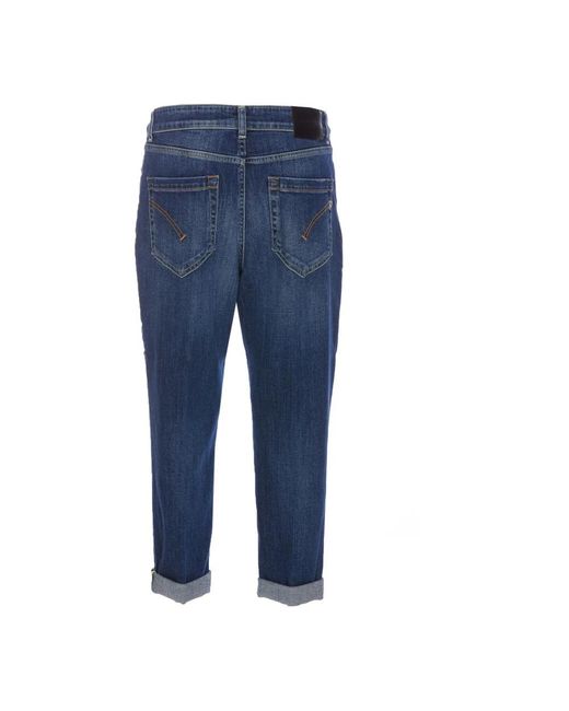 Dondup Blue Cropped Jeans