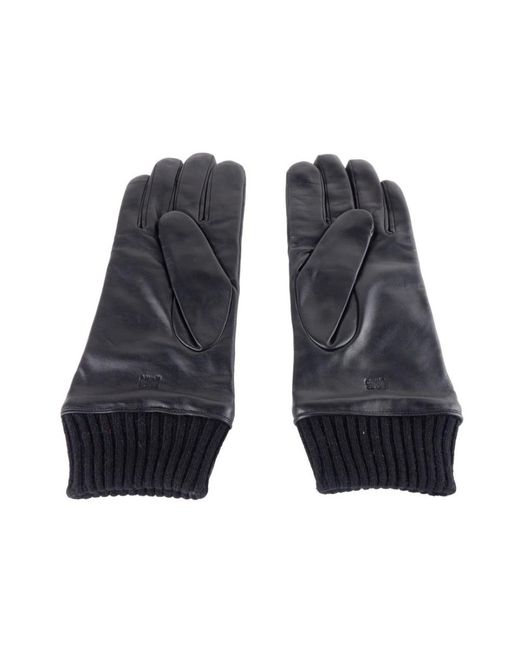 Class Roberto Cavalli Black Schwarze handschuhe clt.003