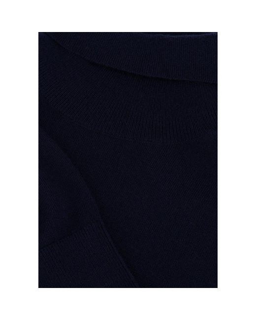 SELECTED Truien & Vesten ,Blauw ,Wol Merino Roll Neck Sweater in het Blue voor heren