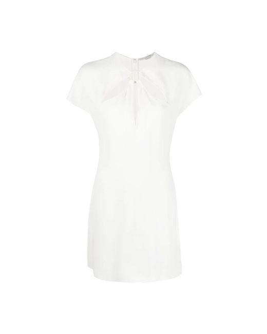 Stella McCartney White Short Dresses