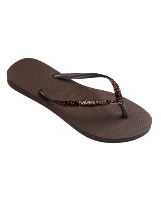 Havaianas Brown Flip Flops