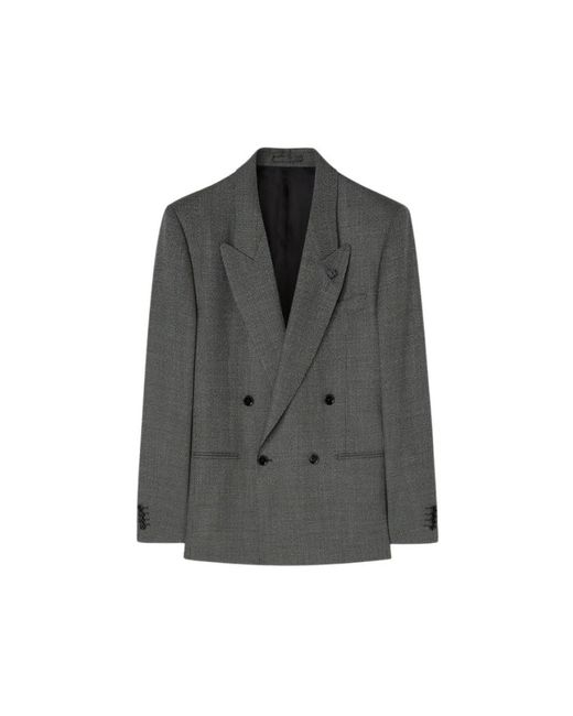 Lardini Jassen ,Grijs ,Wol Giacca 100% Lana Vergine in het Gray voor heren