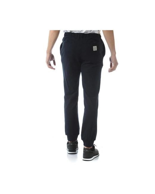 Daniele Alessandrini Black Sweatpants for men