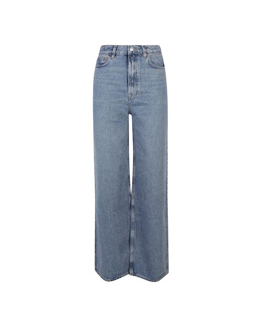Samsøe & Samsøe Blue Wide Jeans