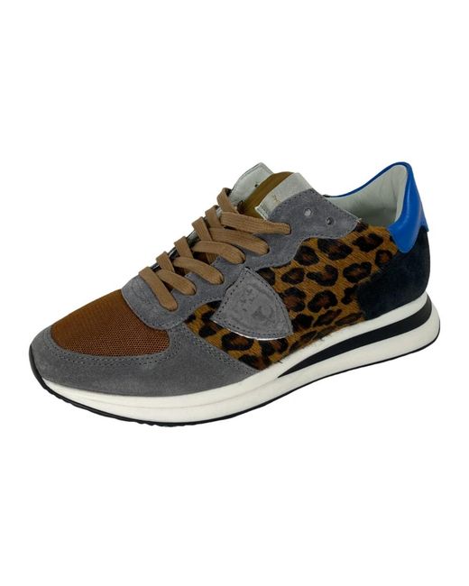 Philippe Model Brown Sneakers