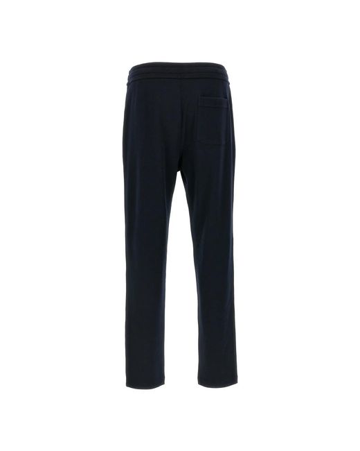 Brioni Blue Sweatpants for men