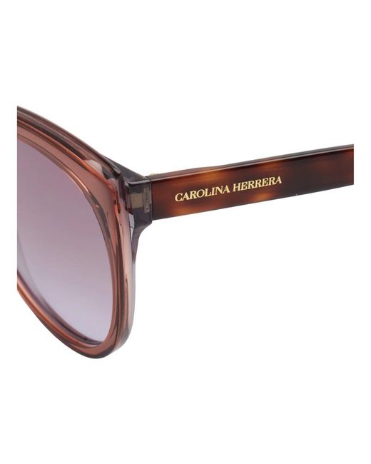 Carolina Herrera Brown Sunglasses