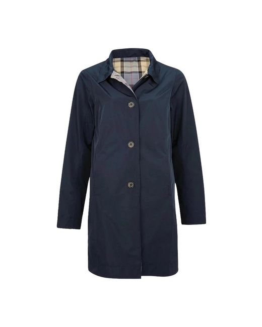 Barbour Blue Single-Breasted Coats