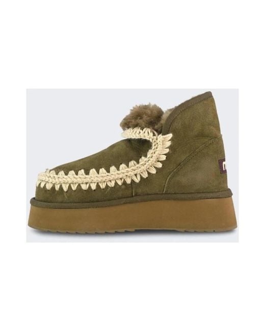 Mou Natural Plattform Eskimo Stiefel