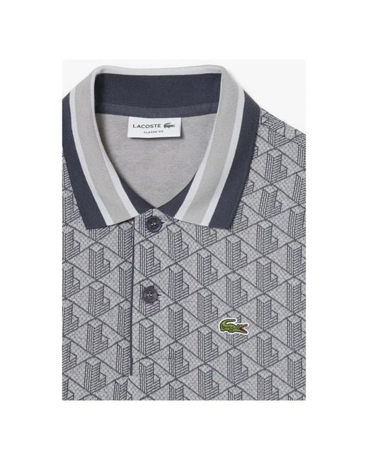 Lacoste Gray Polo Shirts for men