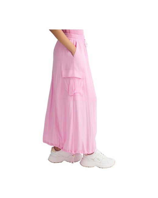 Liu Jo Pink Maxi Skirts