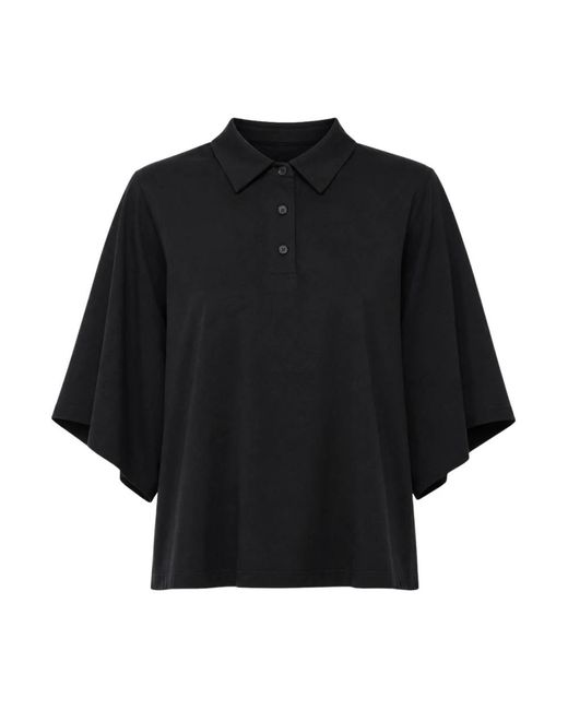 Hevò Black Polo Shirts